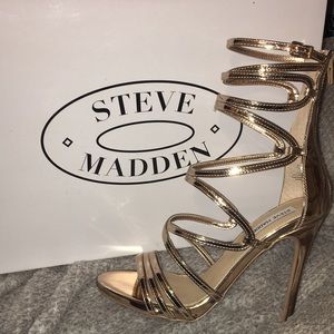 Rose Gold Steve Madden Heels
